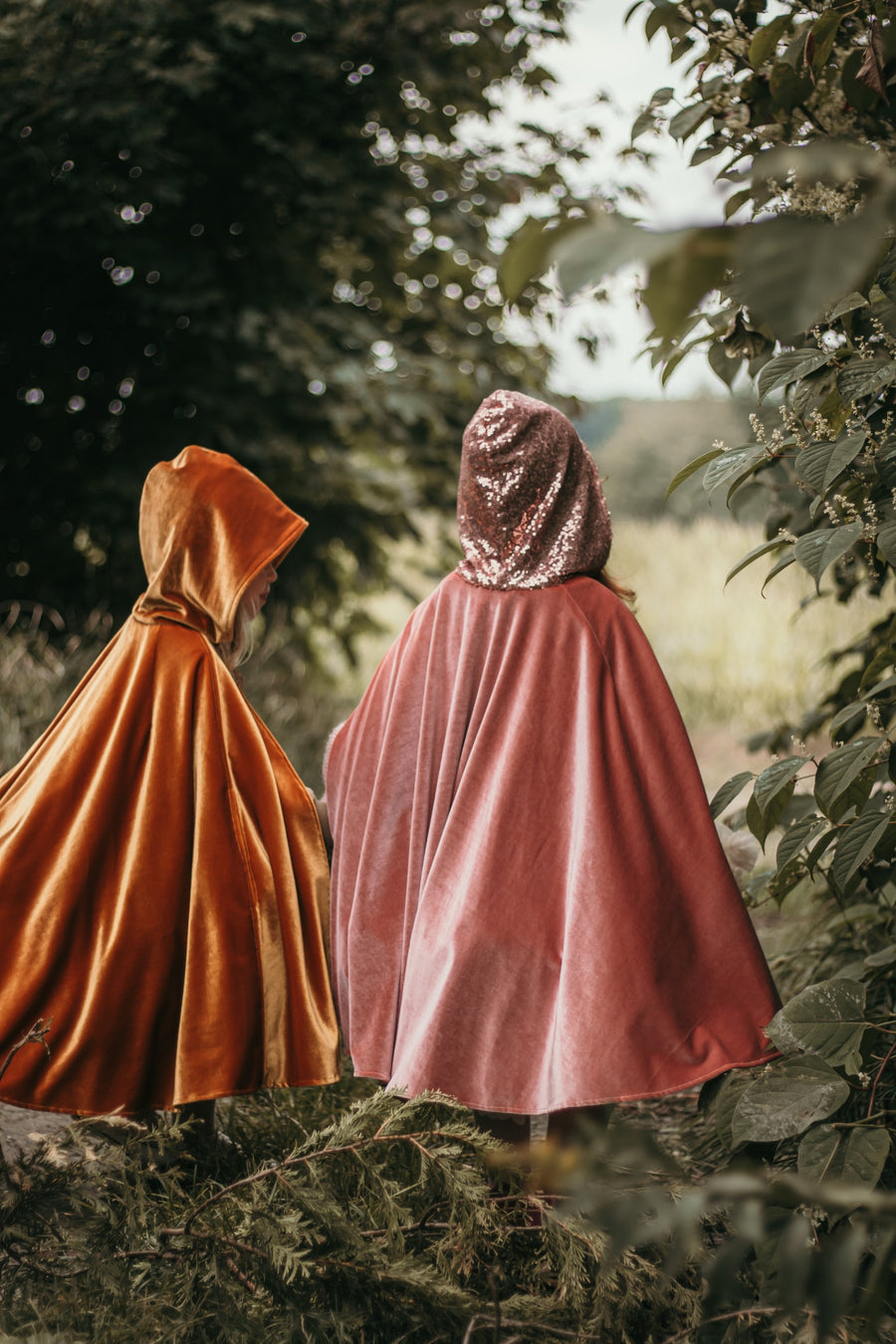 Kinder-Kostümumhang – Pink Riding Hood, Rosa