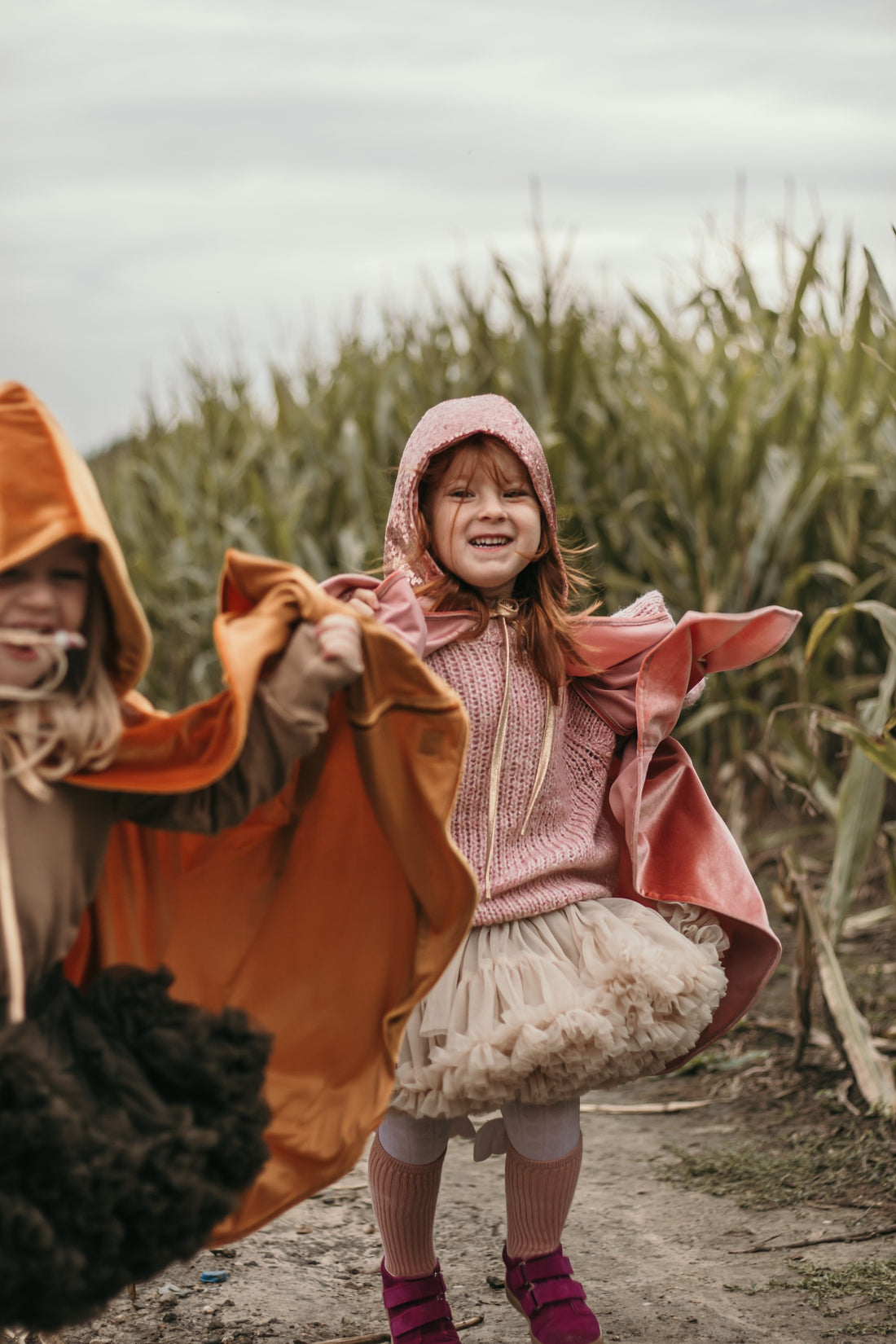 Kinder-Kostümumhang – Pink Riding Hood, Rosa – Detailansicht 5