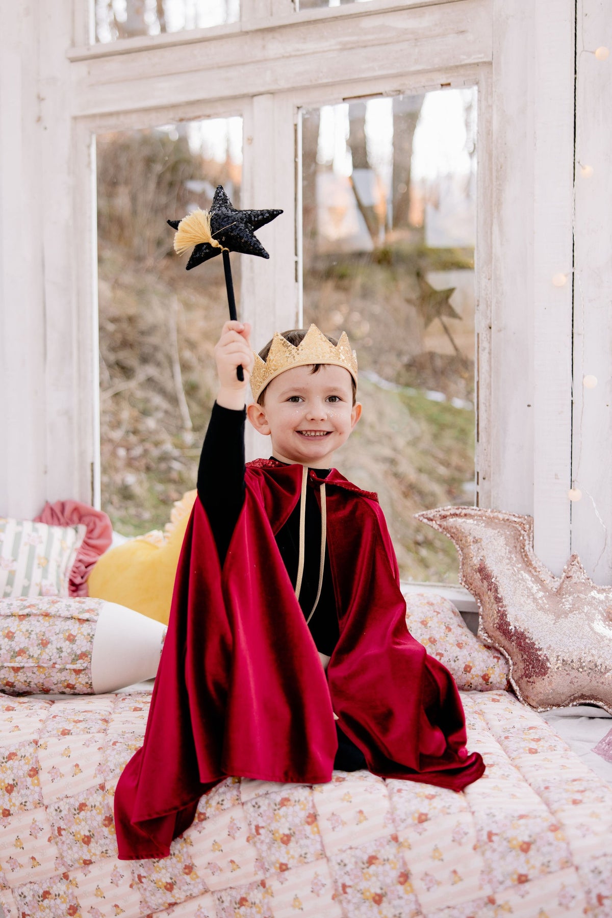 Kinder-Kostümumhang – Red Riding Hood, Rot – Produktansicht 3