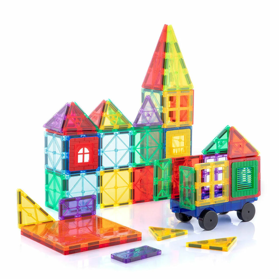 Magnetische 3D-Bausteine Magoks  57 Stücke – Detailansicht 1