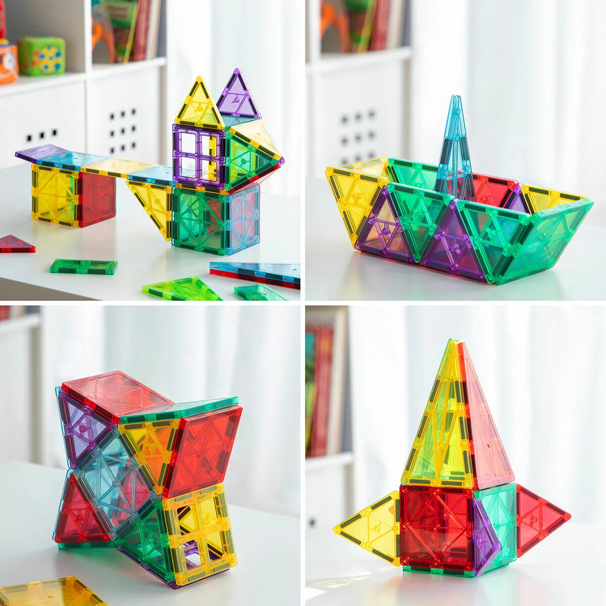 Magnetische 3D-Bausteine Magoks  57 Stücke – Produktansicht 2