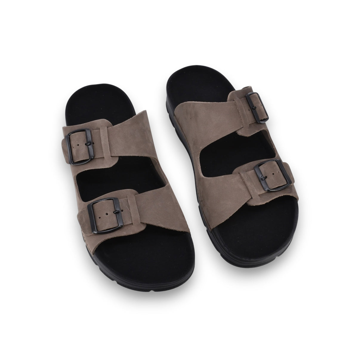 Märt Herren Sandalen – Dunkelbraun Nubuk – Produktansicht 2