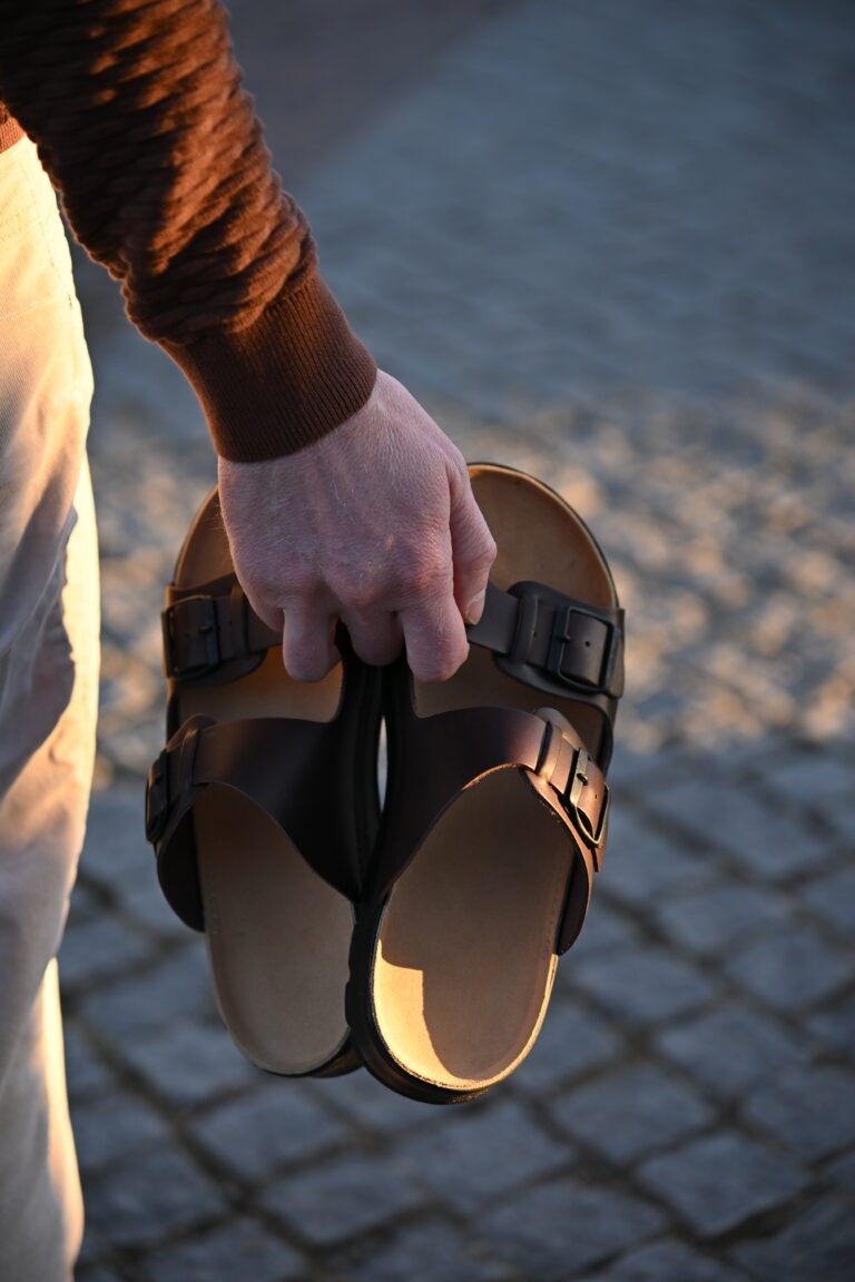Märt Herren Sandalen – Dunkelbraun – Produktansicht 3
