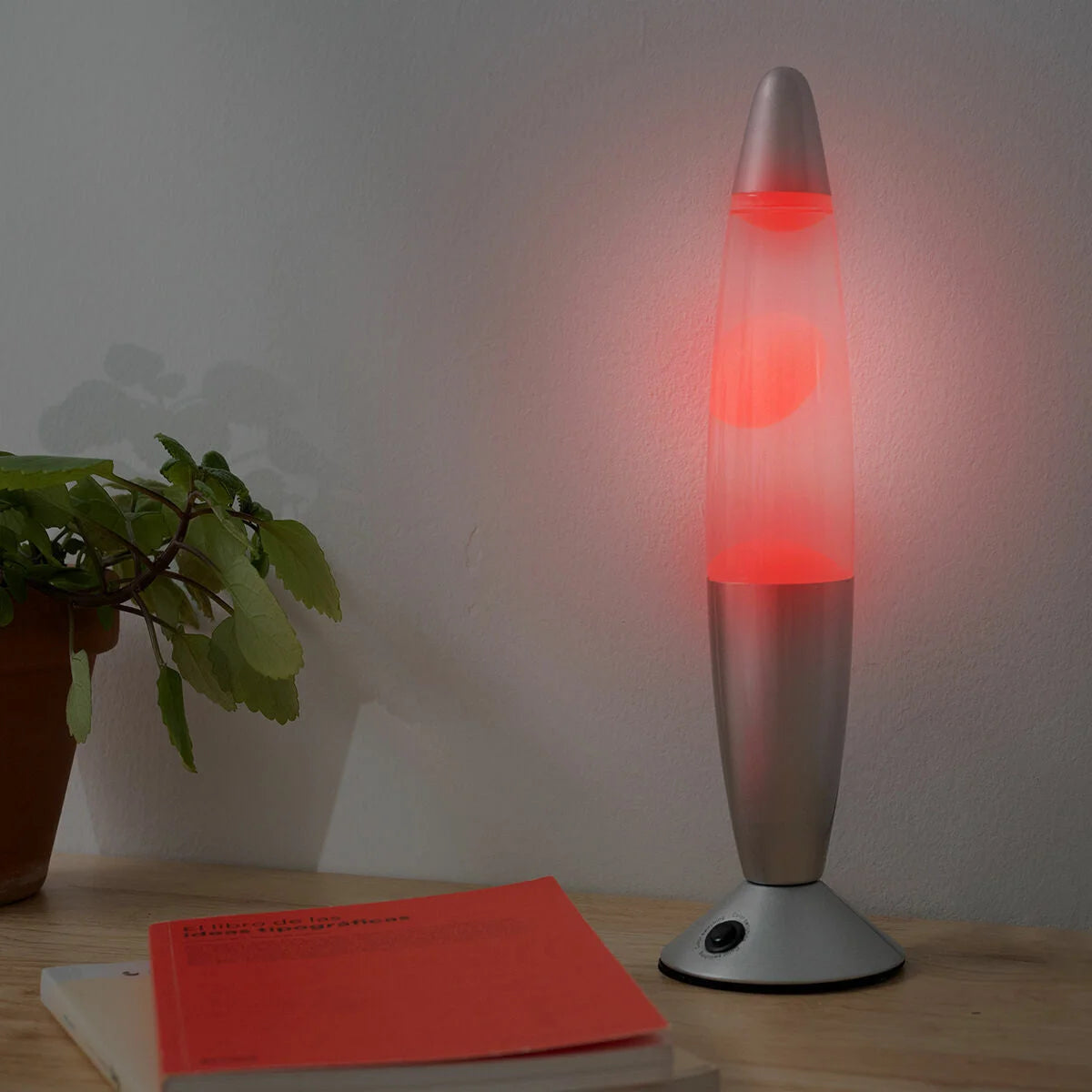 Kolemp LED-Lavalampe mit 7 Lichtfarben