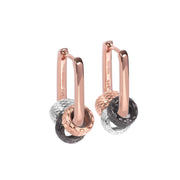 Metropolitan Hoops Rolling Charm Ohrringe