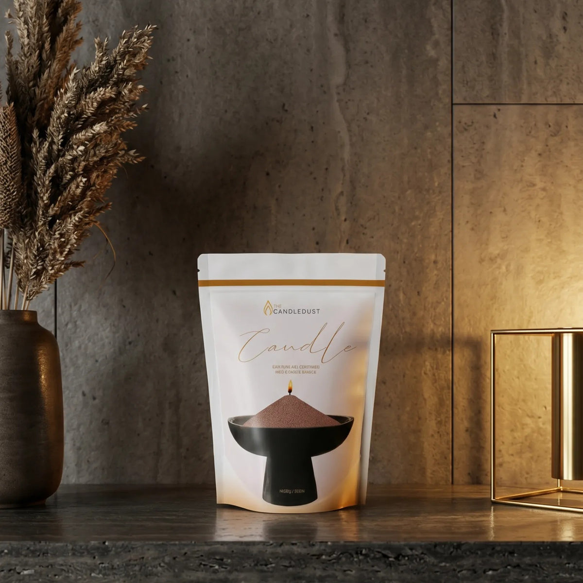 Mocha Mousse Duftfreies Kerzenpulver – Nachfüllung, 1 kg – Produktansicht 5