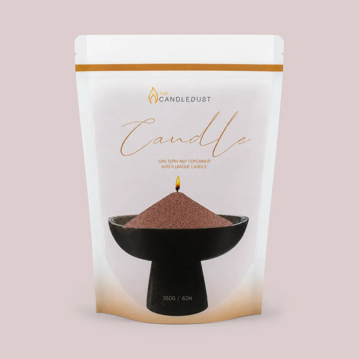 Mocha Mousse Duftfreies Kerzenpulver – Nachfüllung, 350 g