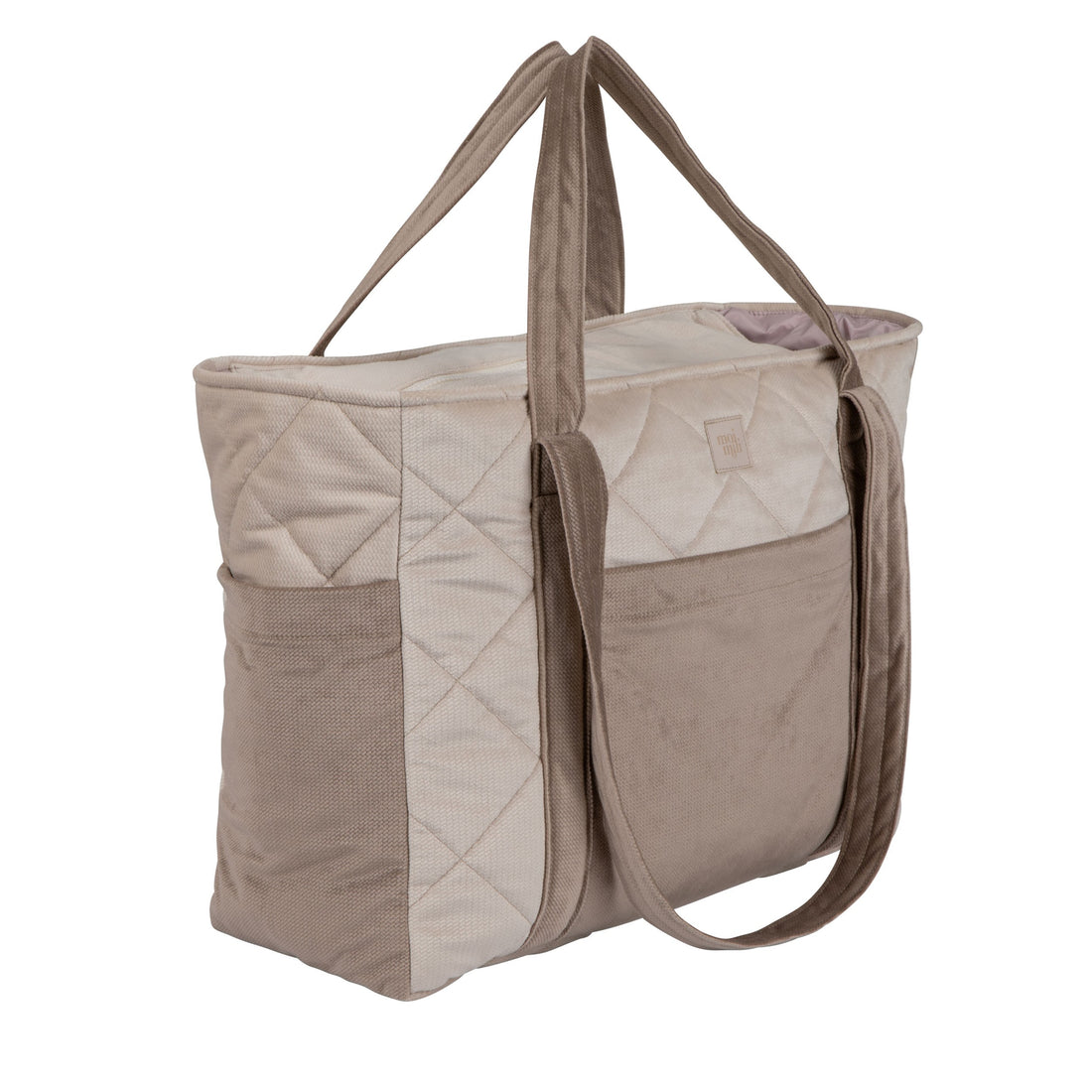 Mom- & Weekender-Tasche – Beige – Detailansicht 3