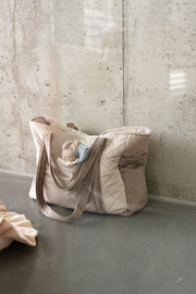 Mom- & Weekender-Tasche – Beige