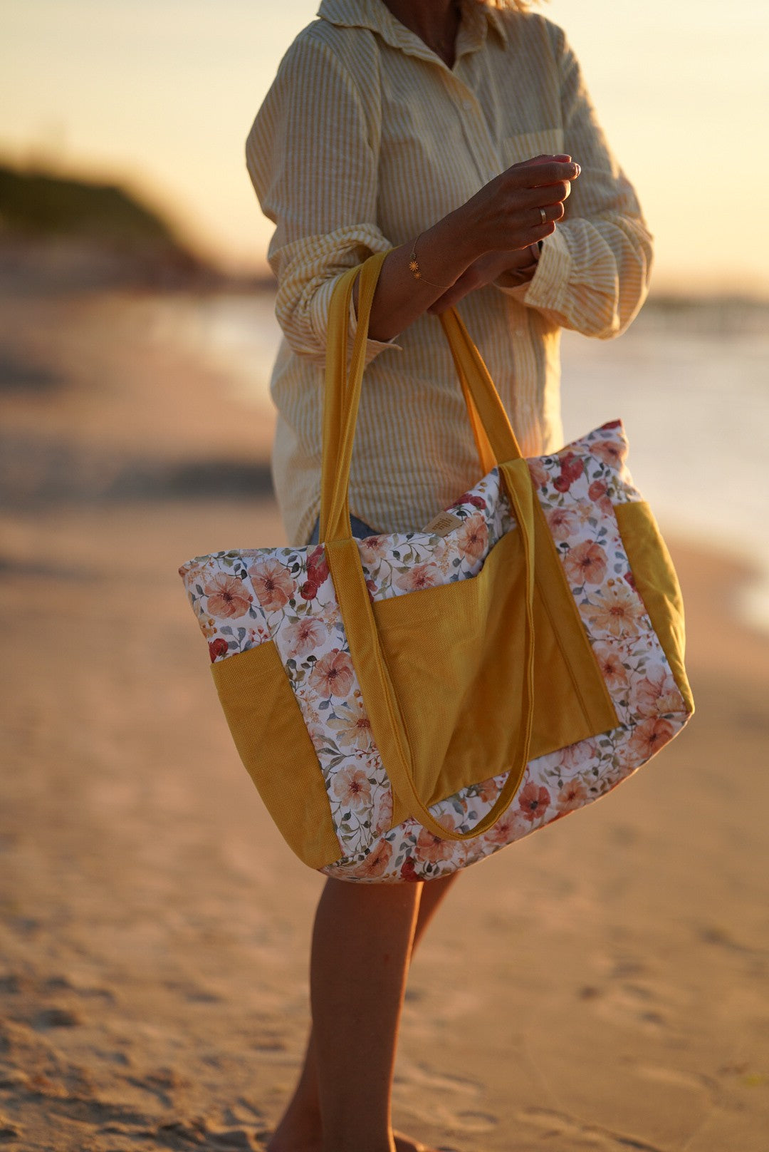 Mom- & Weekender-Tasche – Flower Power – Produktansicht 4