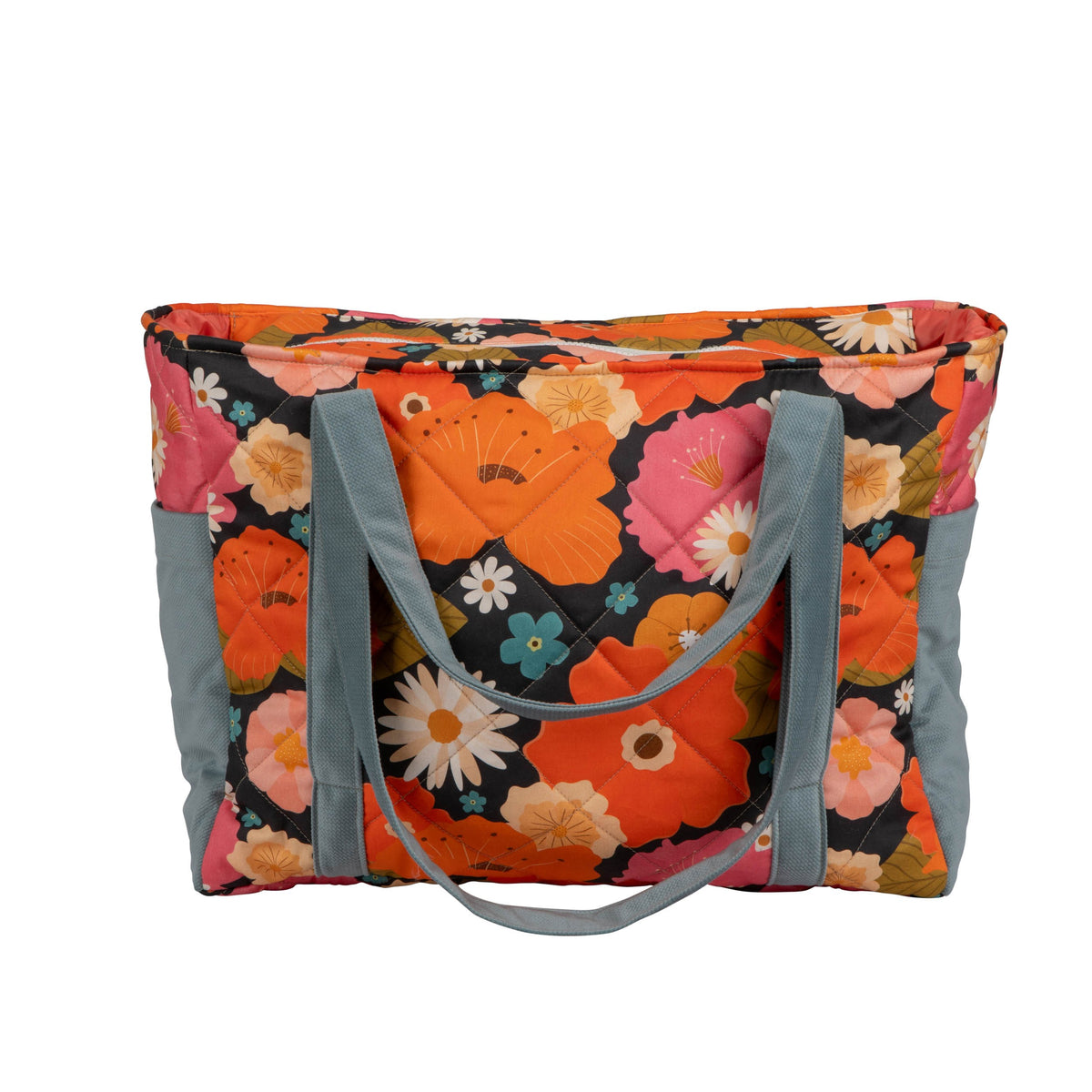 Mom- & Weekender-Tasche – Picnic With Flowers – Produktansicht 2