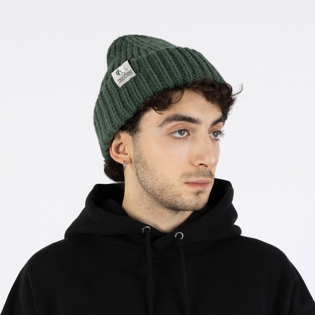 Grobstrick – Beanie Moomintroll – Grün