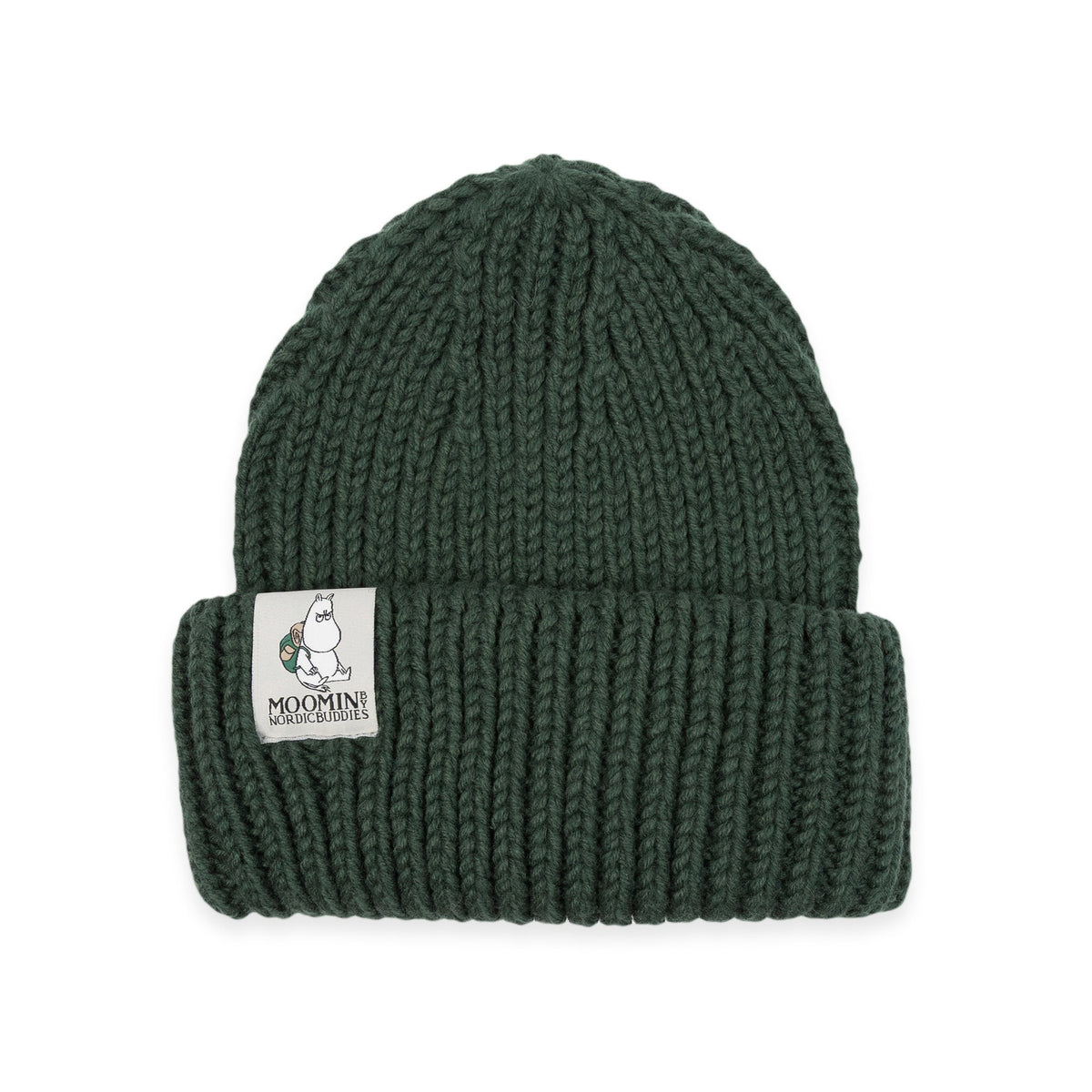 Grobstrick – Beanie Moomintroll – Grün – Produktansicht 4