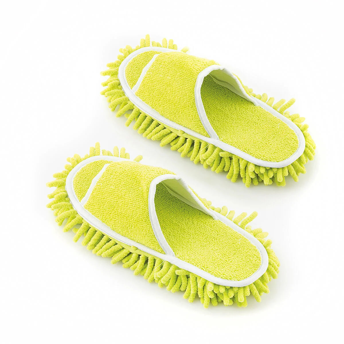 Mop&Go Mopp-Pantoffeln Zitronengrün – Produktansicht 3