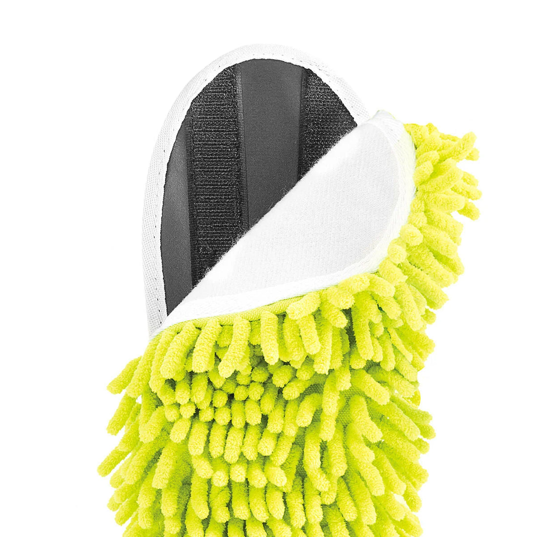 Mop&Go Mopp-Pantoffeln Zitronengrün – Detailansicht 2