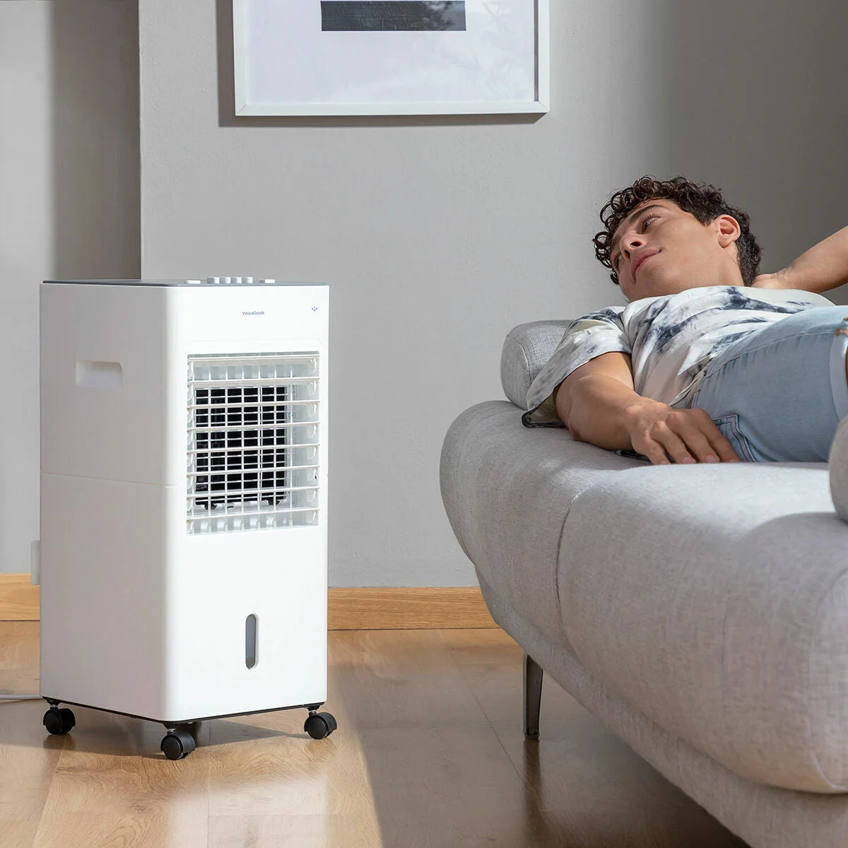 Airvecove Verdampfungskühler im Wohnraum