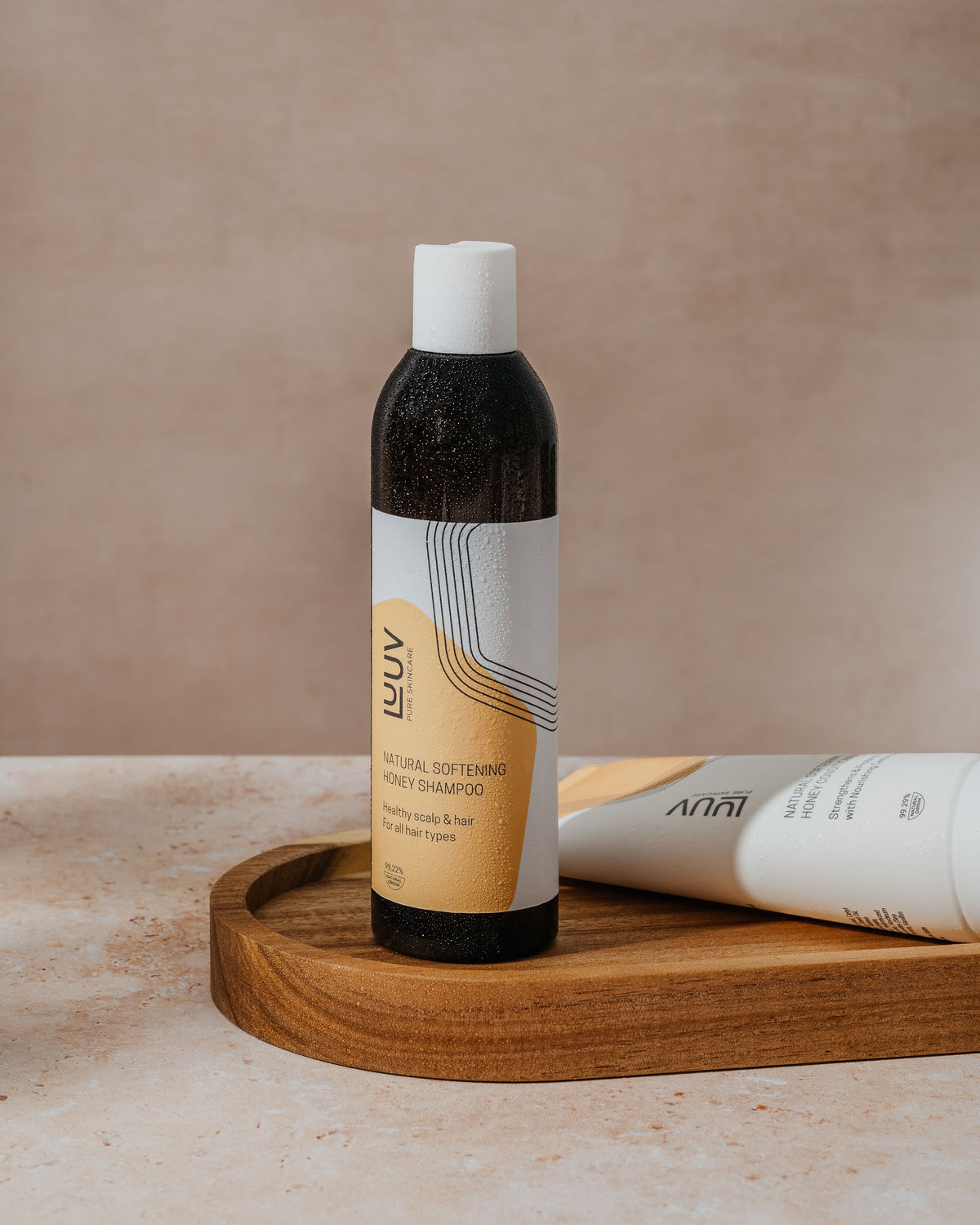 Natürliches Honig-Shampoo- und Conditioner-Set – Produktansicht 2