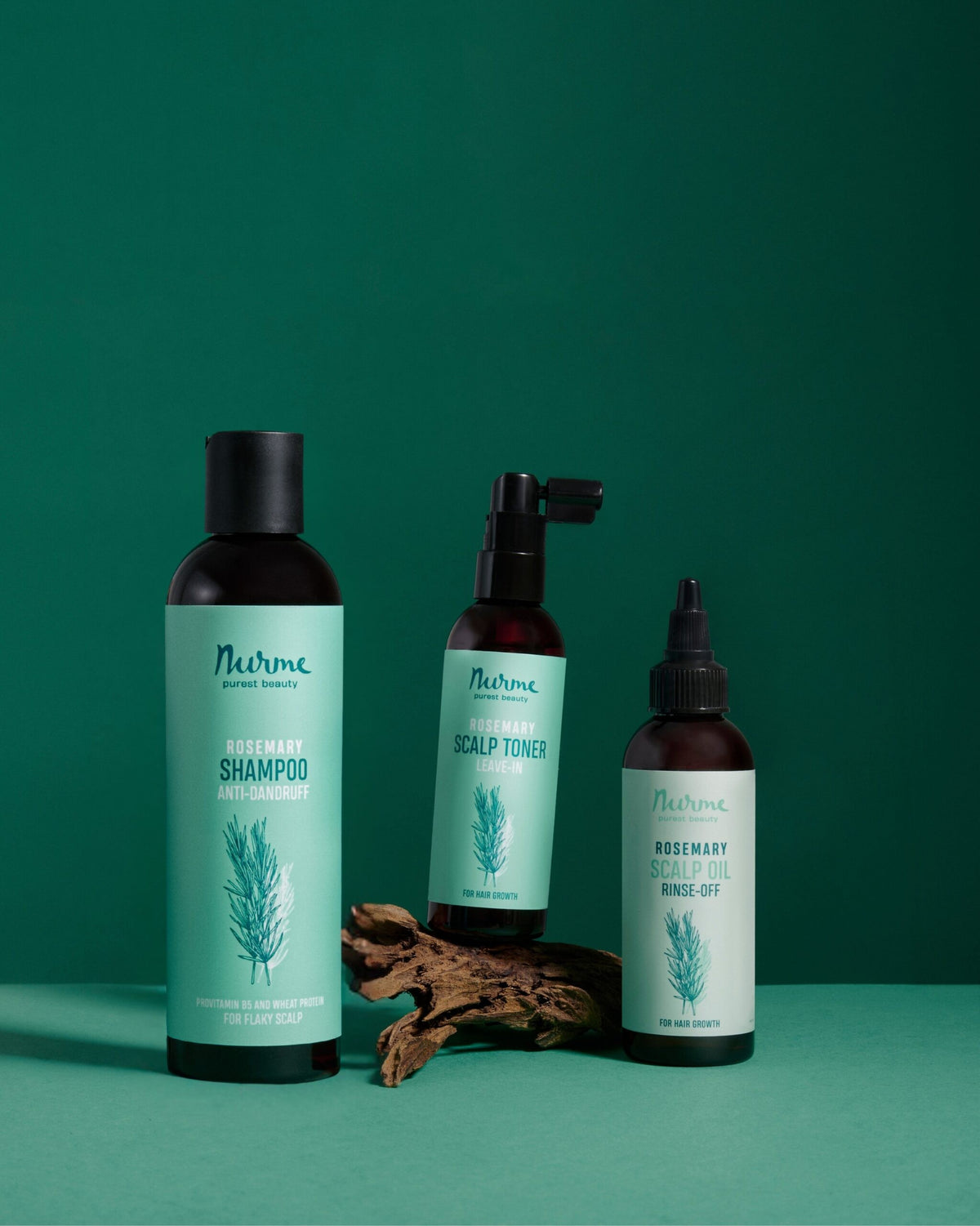 Nurme Anti-Schuppen-Shampoo Rosmarin Nachfüllung 500 ml – Produktansicht 3