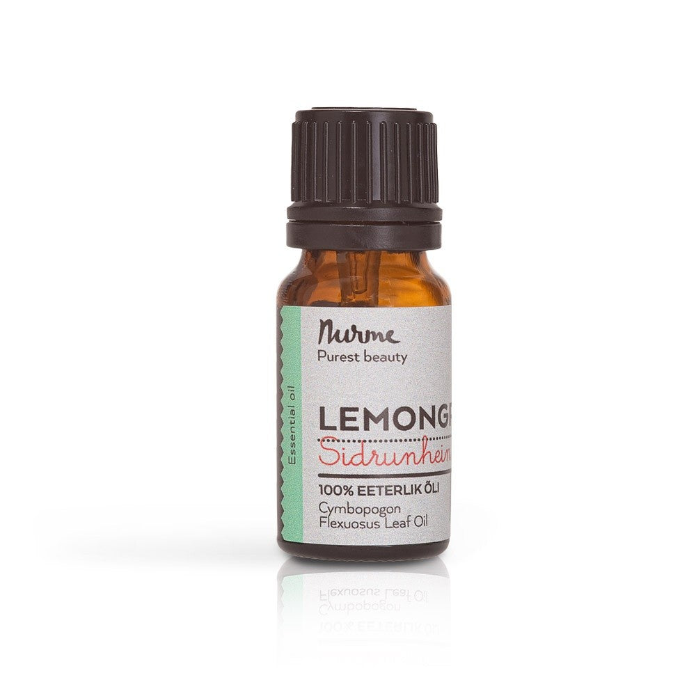 Nurme Lemongrass Essential Oil, 10 ml