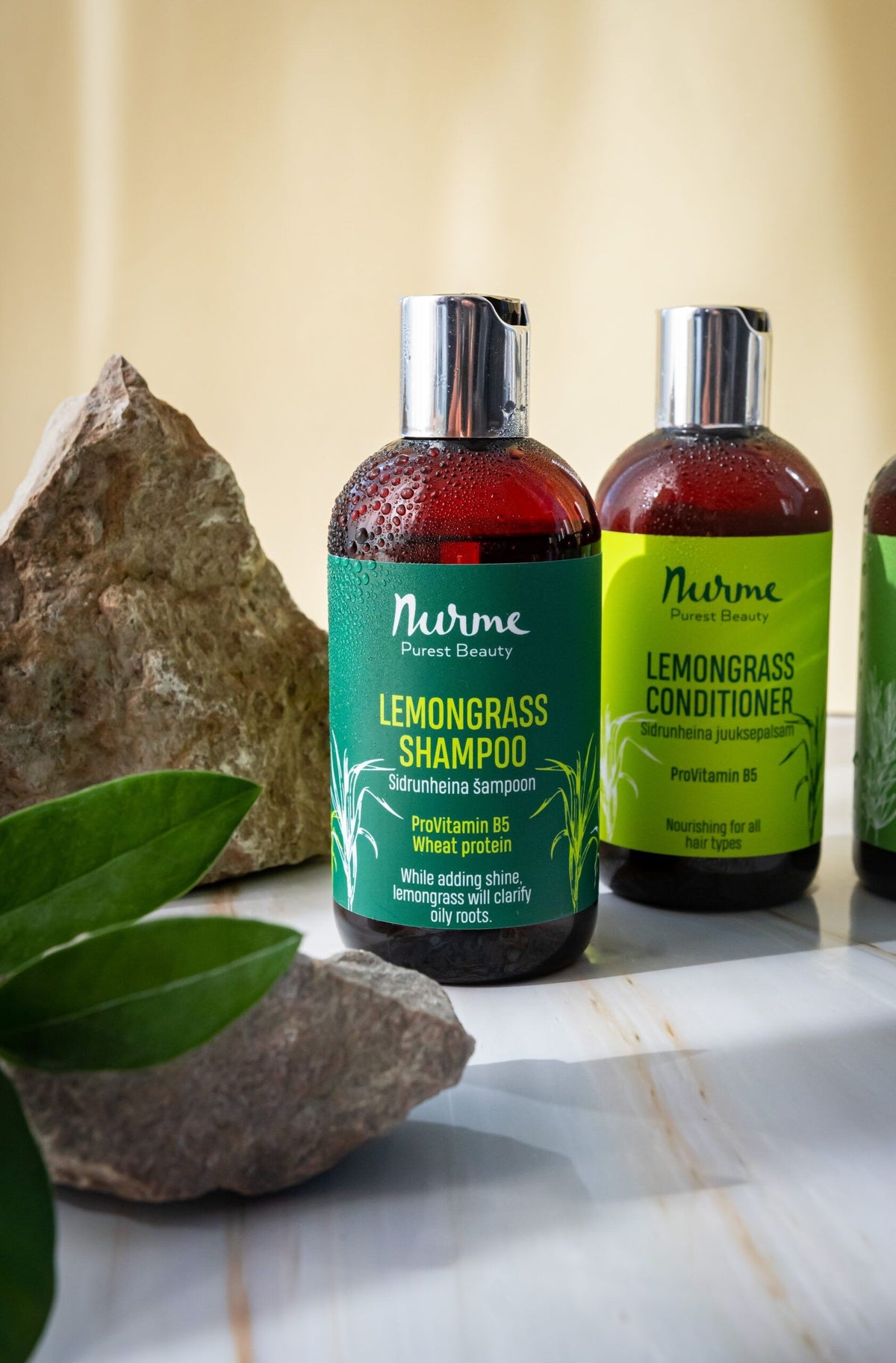 Nurme Zitronengras-Shampoo für fettige Kopfhaut, 250 ml – Produktansicht 3