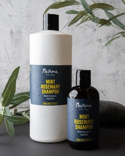 Nurme Minz-Rosmarin-Shampoo Herren Nachfüllung 1000 ml – Produktansicht 2