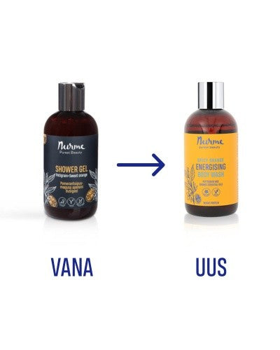 Nurme Duschgel mit Orange, 250 ml – Produktansicht 2