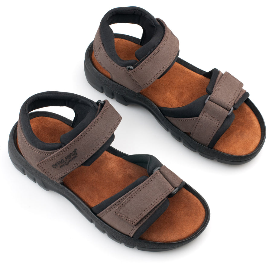 Tiidu Leder Sandalen – Braun
