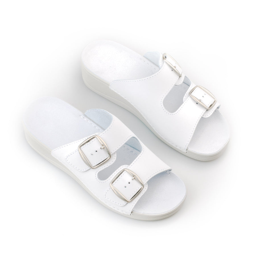 Anne Sandalen mit Absatz – Weiß