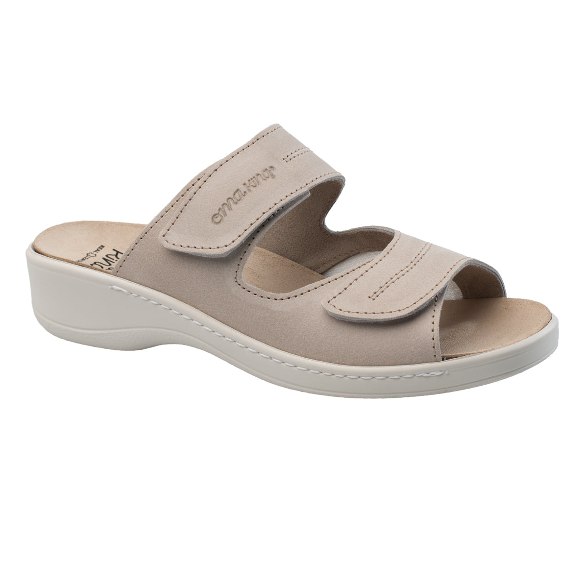 Professional Sandalen mit Fersenpolsterung – Beige