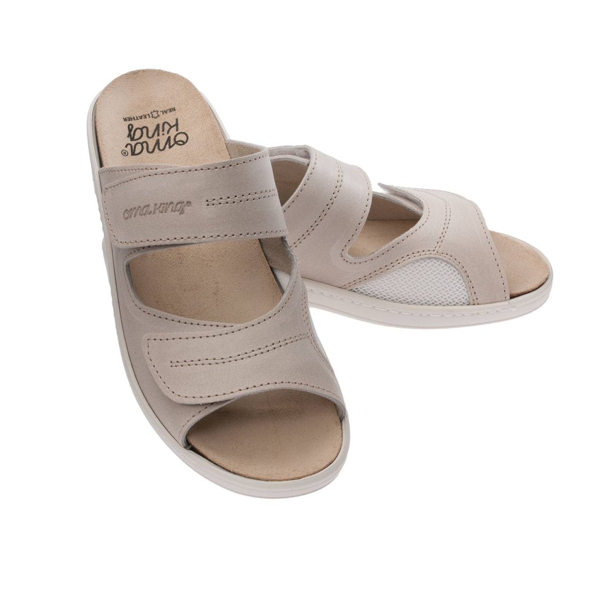 Professional Sandalen mit Fersenpolsterung – Beige – Produktansicht 2
