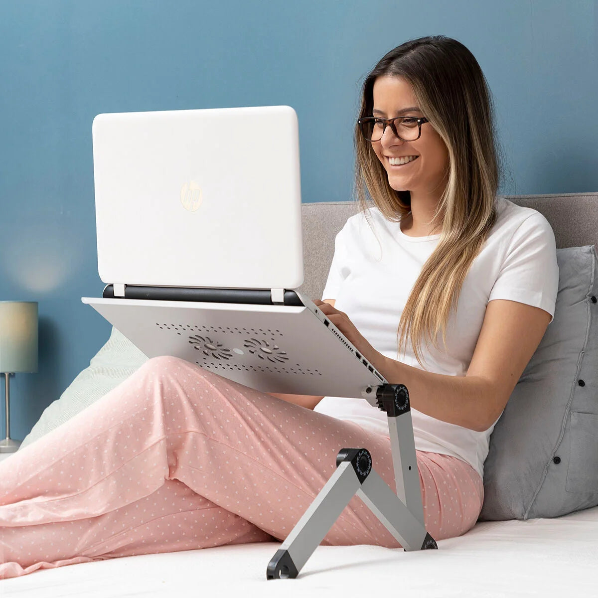 Einstellbarer Laptop-Tisch mit mehreren Positionen Omnible – Produktansicht 2
