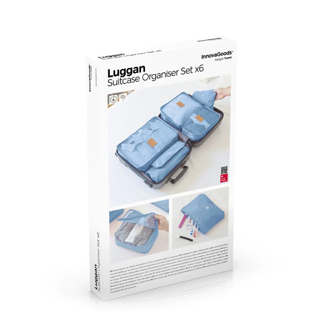 Koffer-Organizer Luggan – 6-teilig – Detailansicht 4