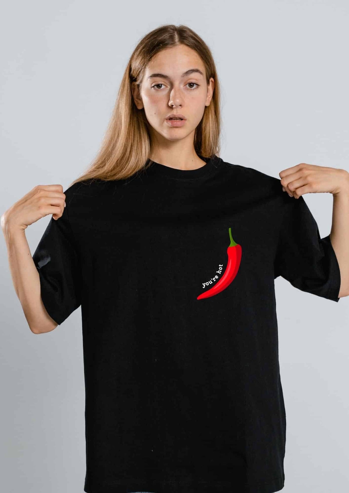Oversize-T-Shirt „You Are Hot“