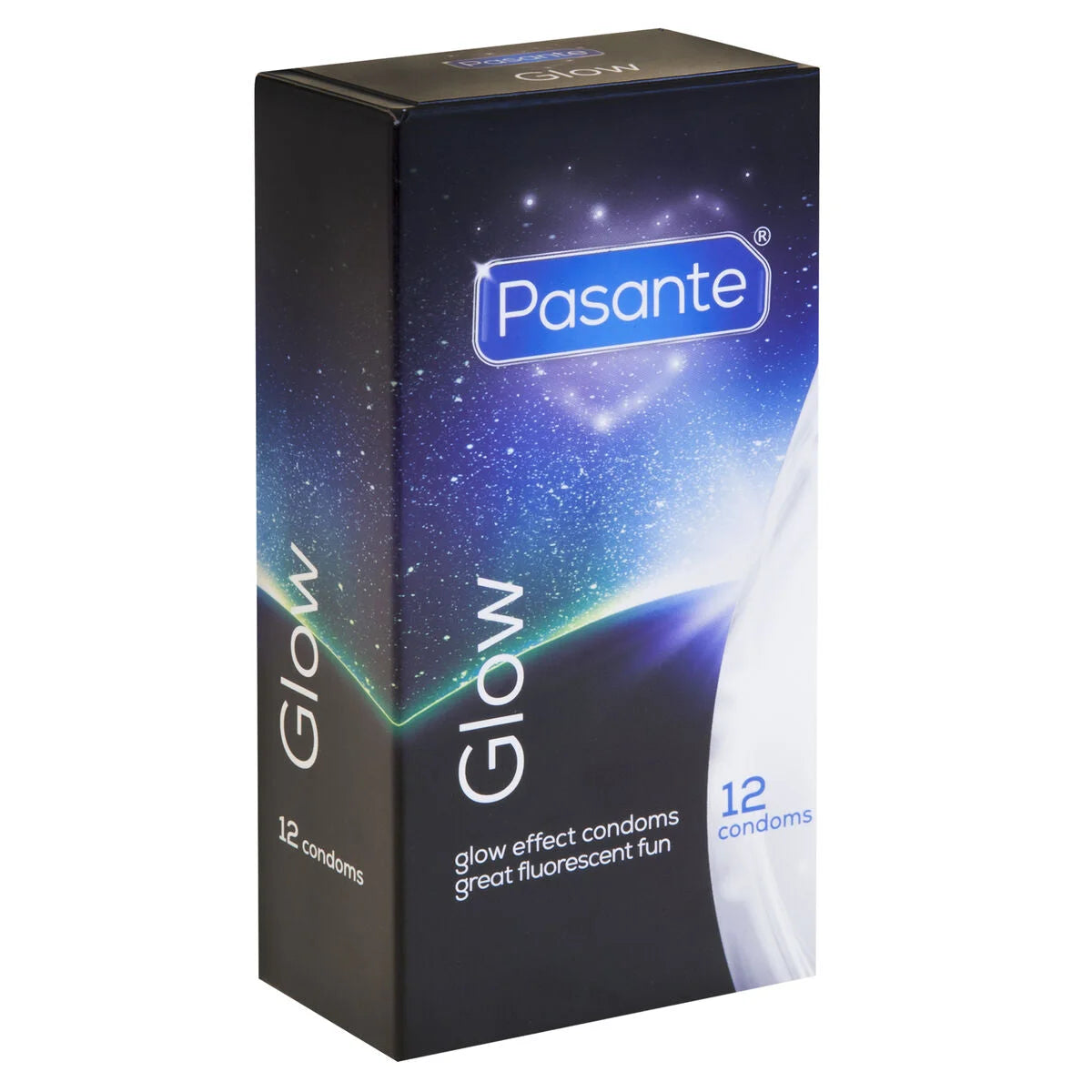 Packung Pasante Glow Kondome mit 12 Stück