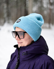 Paul Berg Merino-Mütze – Perlmuster