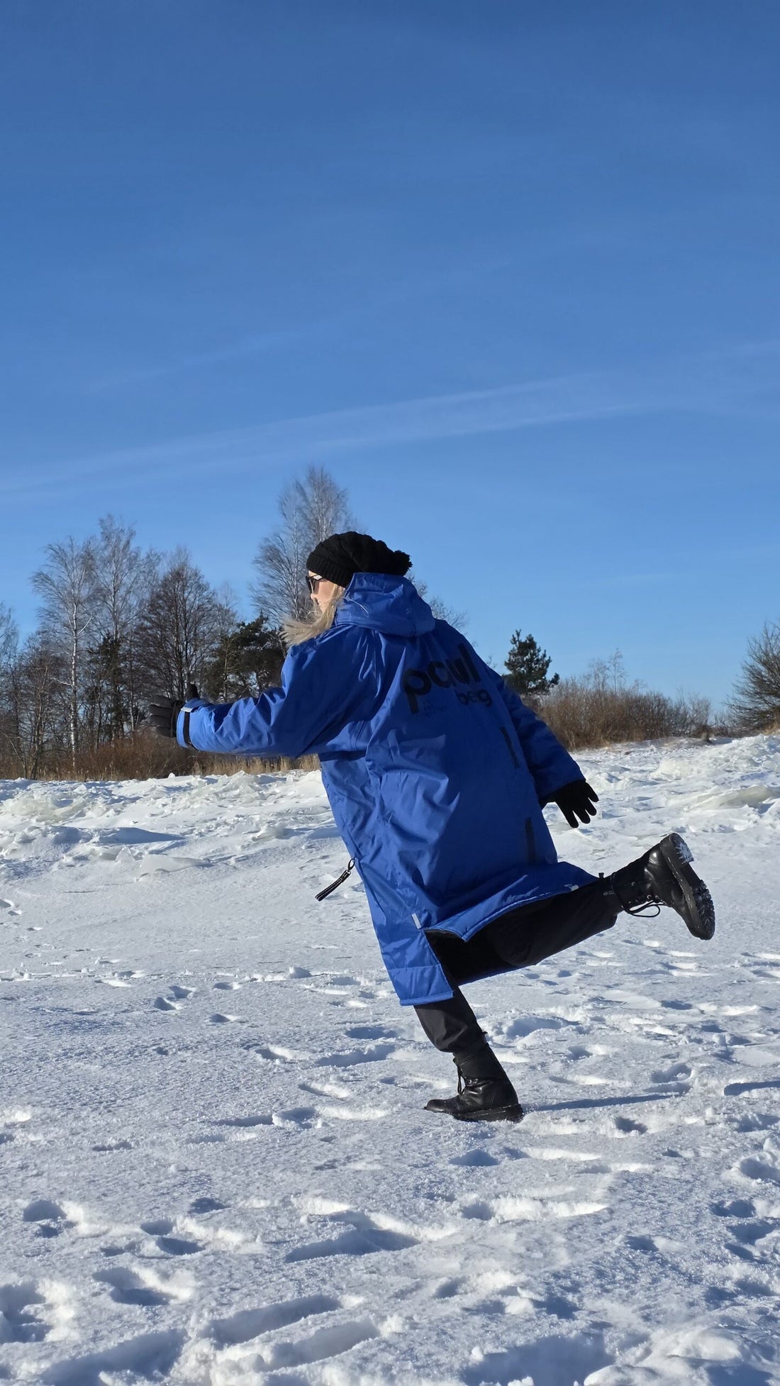 Paul Nordic Umziehparka – Königsblau – Detailansicht 2