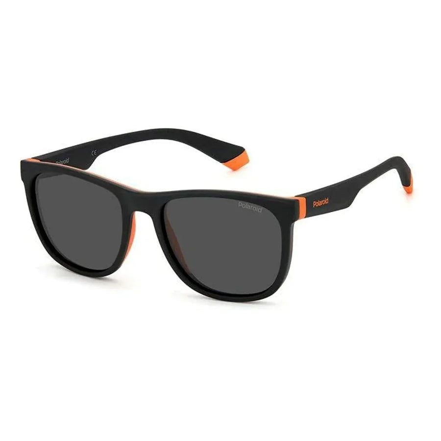 Polaroid PLD 8049/S Junior Sonnenbrille Schwarz/Orange