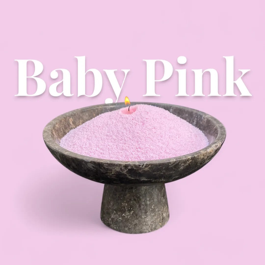 Pulverkerzen-Nachfüllset – Duftfrei Baby Rosa, 330 g – Produktansicht 4