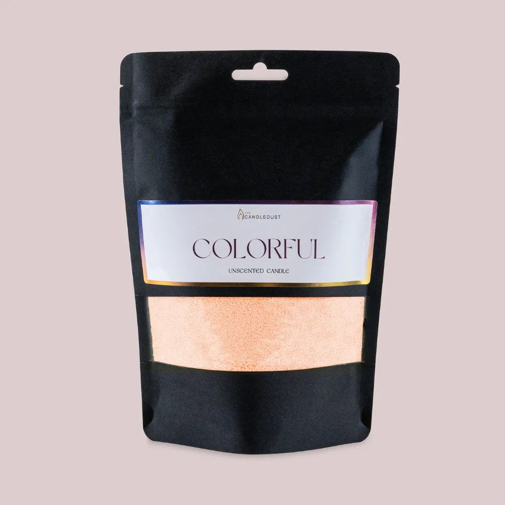 Pulverkerzen-Nachfüllset – Duftfrei Creamy Peach, 330 g