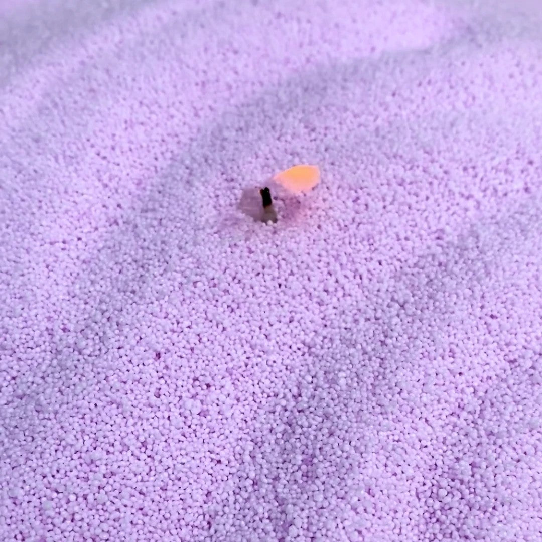 Pulverkerzen-Nachfüllset – Duftfrei Hell Lilac, 330 g – Produktansicht 2