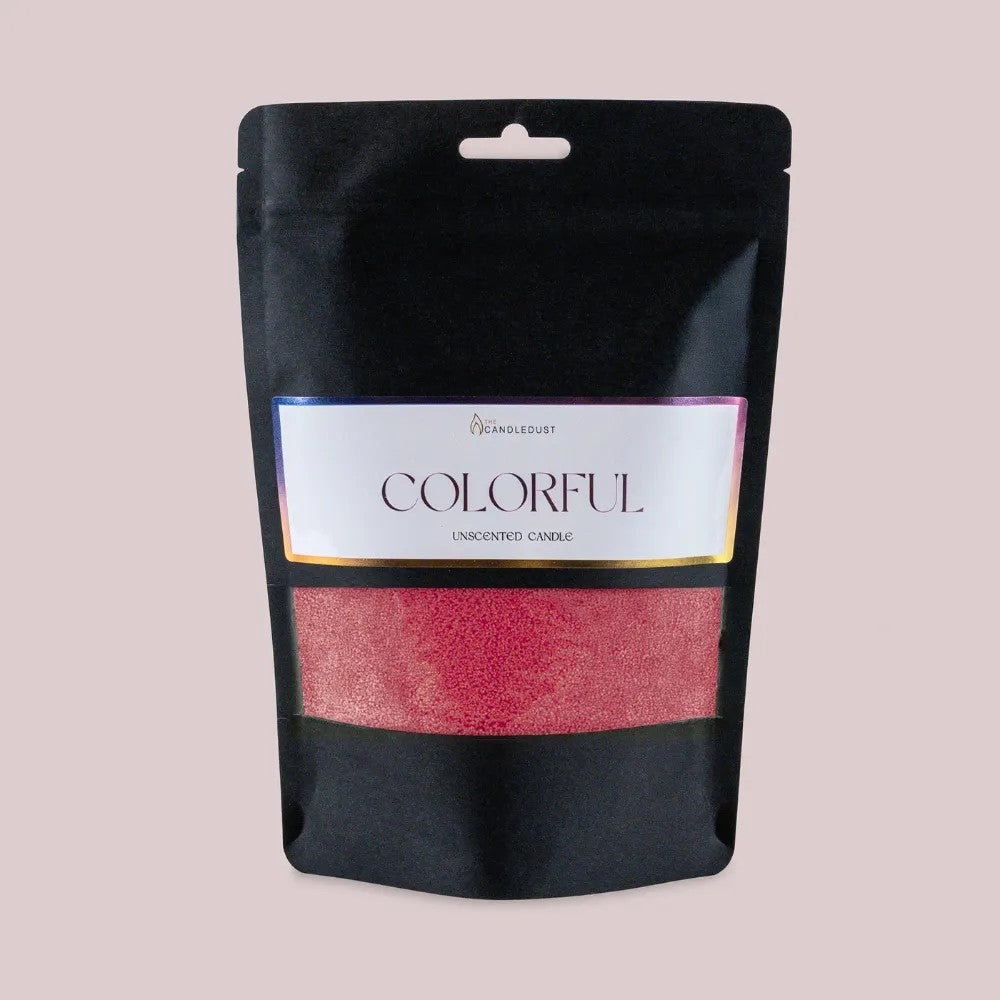 Pulverkerzen-Nachfüllset – Duftfrei Himbeerrot, 330 g – Produktansicht 2