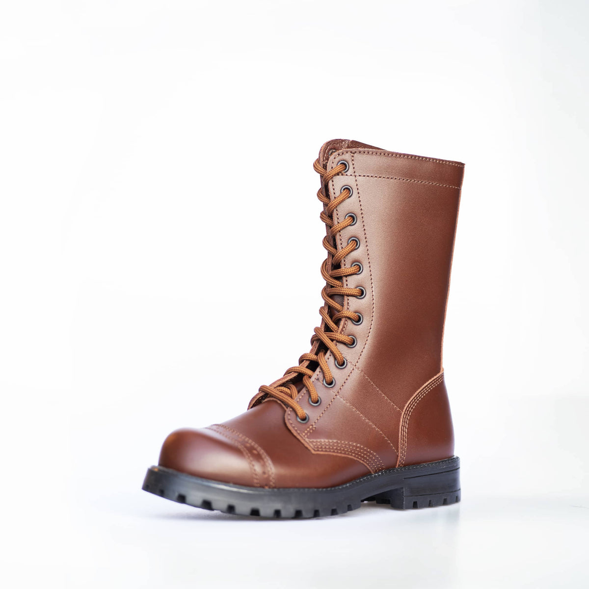 516 Hohe Fliegerstiefel Braun – Produktansicht 2