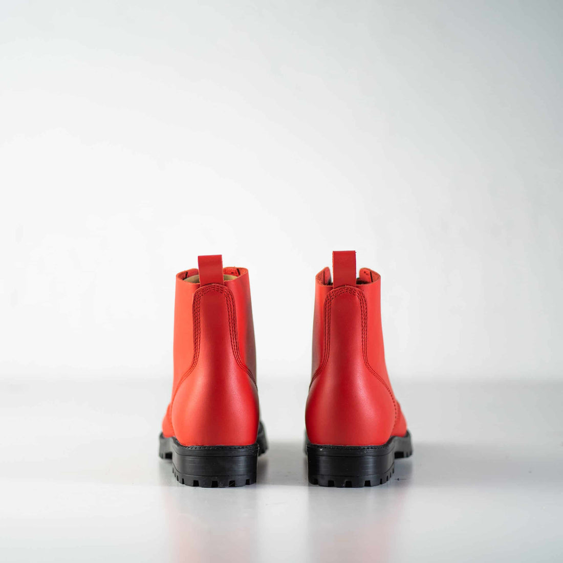 517 Fliegerstiefel – Rot – Detailansicht 1
