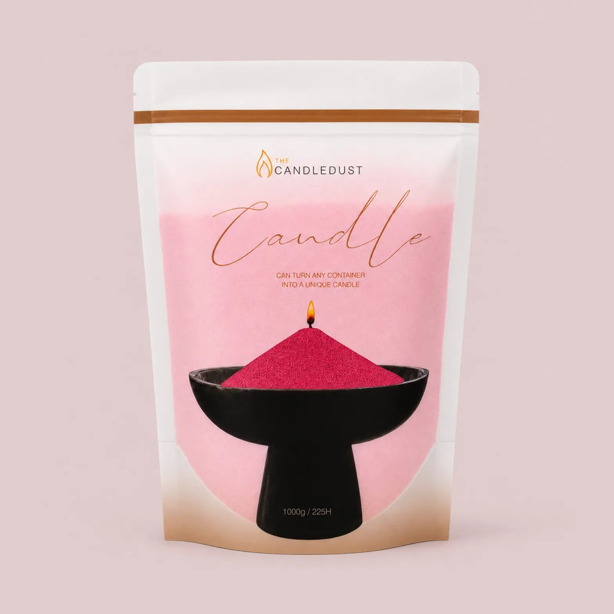 Raspberry Duftfreies Kerzenpulver – Nachfüllung, 1 kg