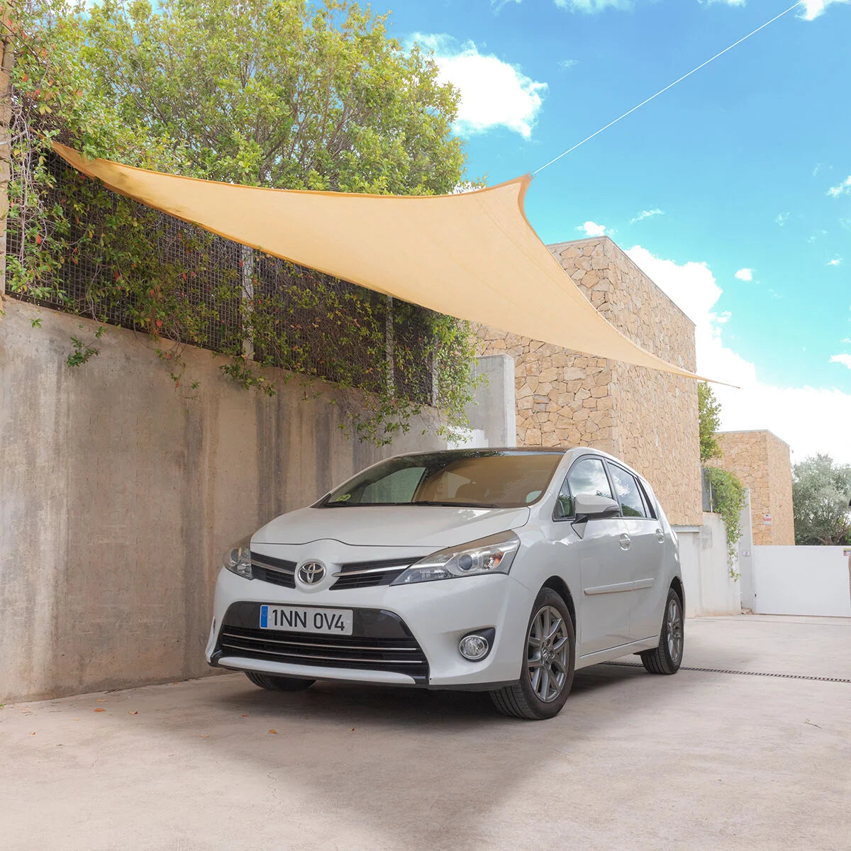 Rechteckiges Sonnensegel Reshad 3 × 4 m – Produktansicht 2