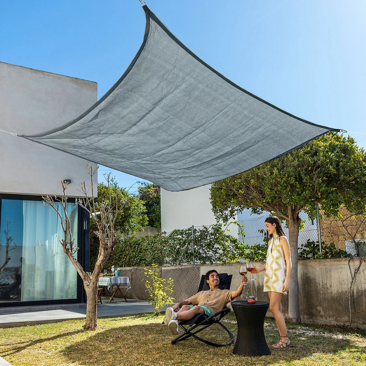 Sonnensegel Shazail 2 × 3 m – Produktansicht 3