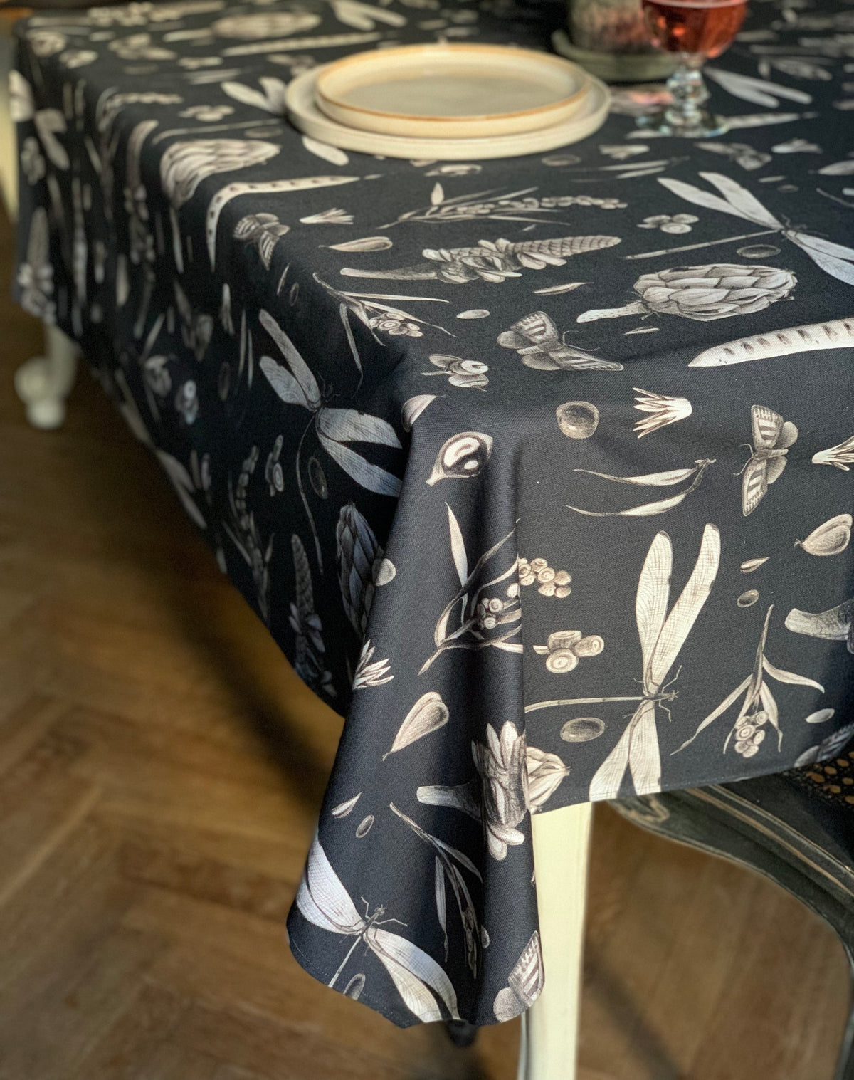 Rechteckige Tischdecke – Seeds Carbon