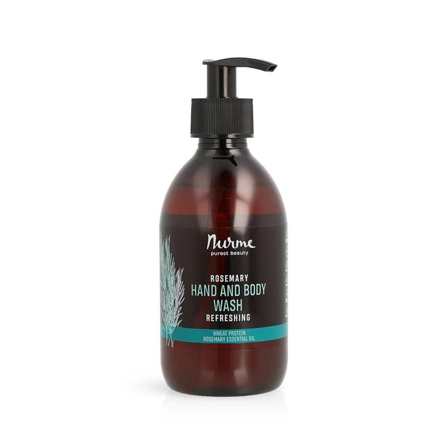 Erfrischende Rosmarin-Hand- und Körperwaschlotion, 300 ml