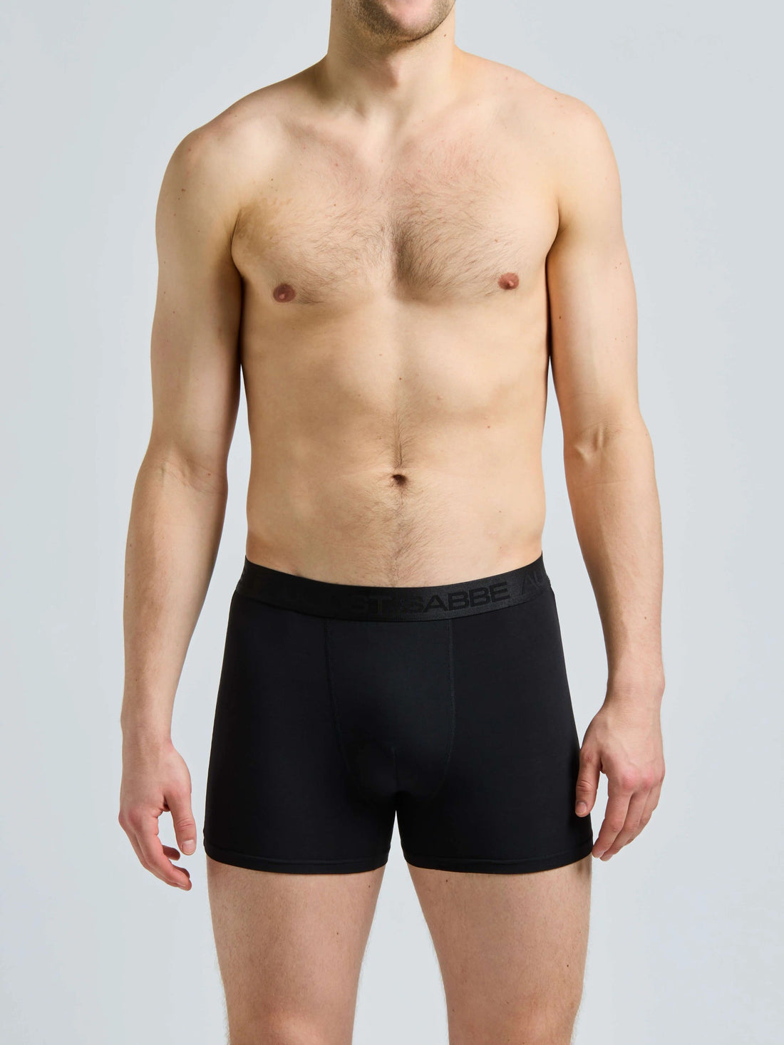 August Sabbe Celebration Boxershorts Schwarz 3er-Pack – Detailansicht 2