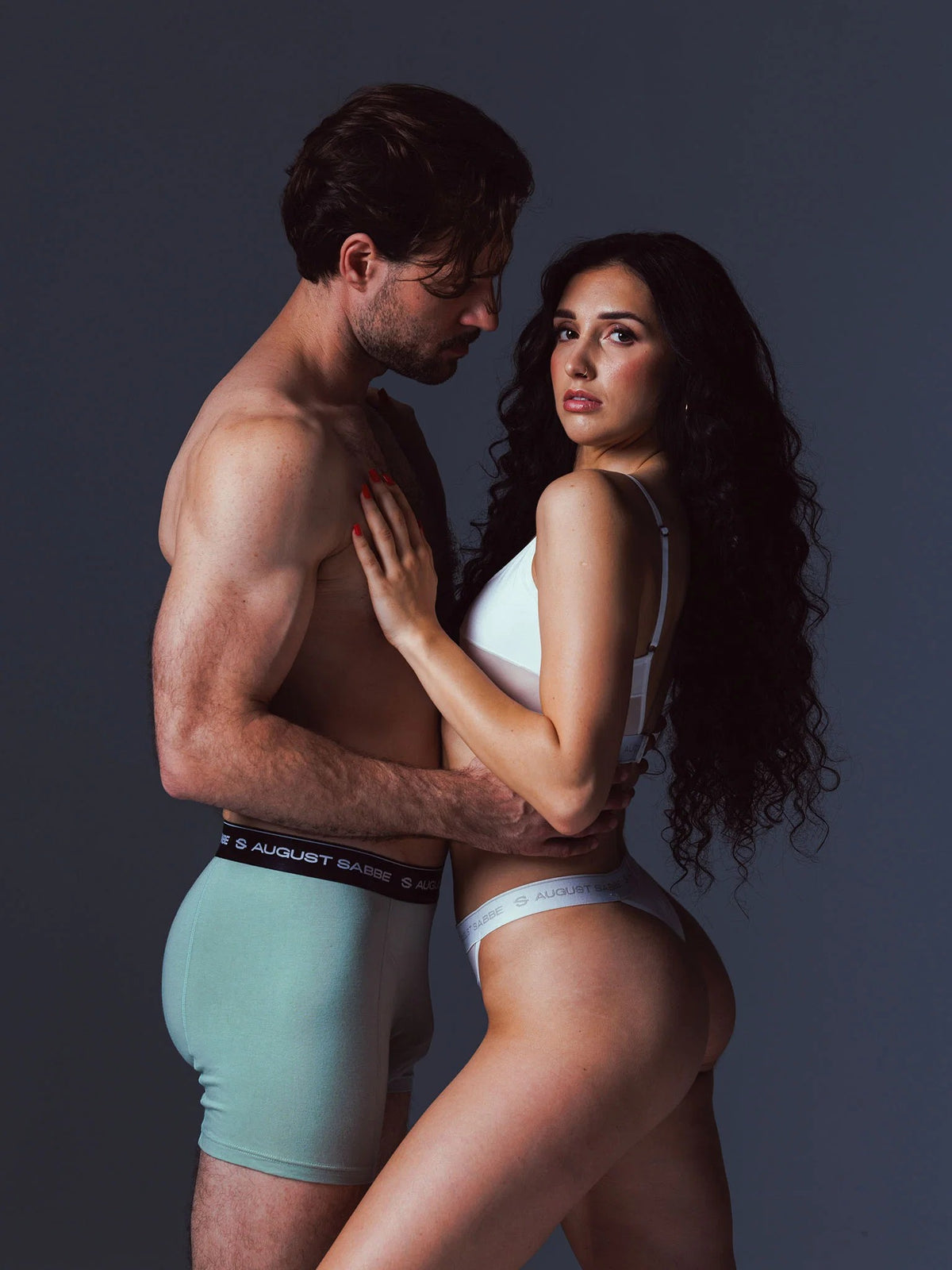 August Sabbe Daily Boxershorts Grün 6er-Pack – Produktansicht 2